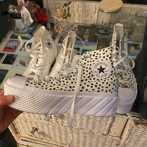 Platform Convers never worn